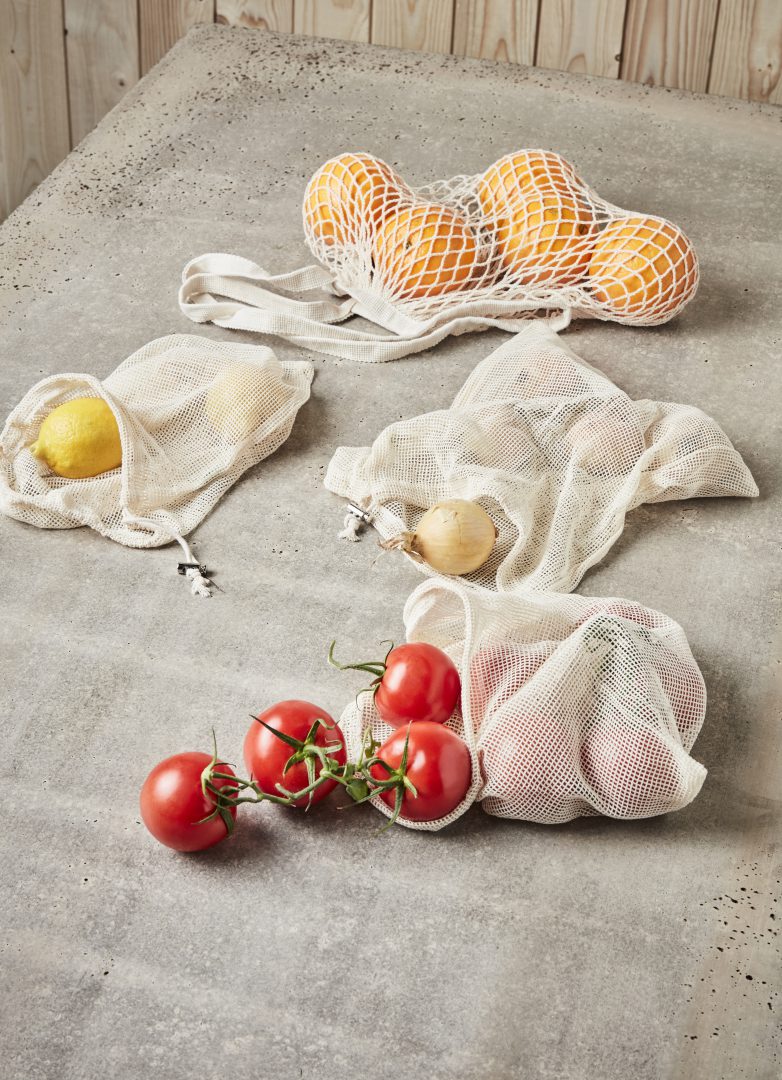 Fruit cotton mesh  bag HOME