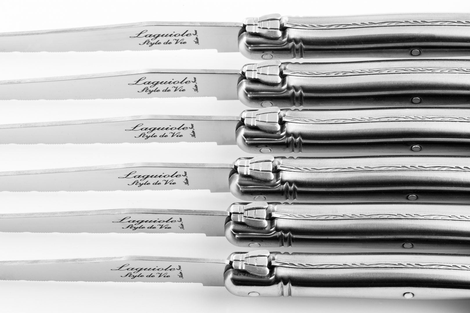 Grillknivar Laguiole Stainless steel SET 6 SdV