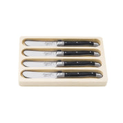 Smörkniv Laguiole Black SET 4 SdV