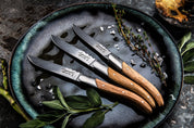 Grillknivar Laguiole Oak Wood Stonewash SET 6 SdV