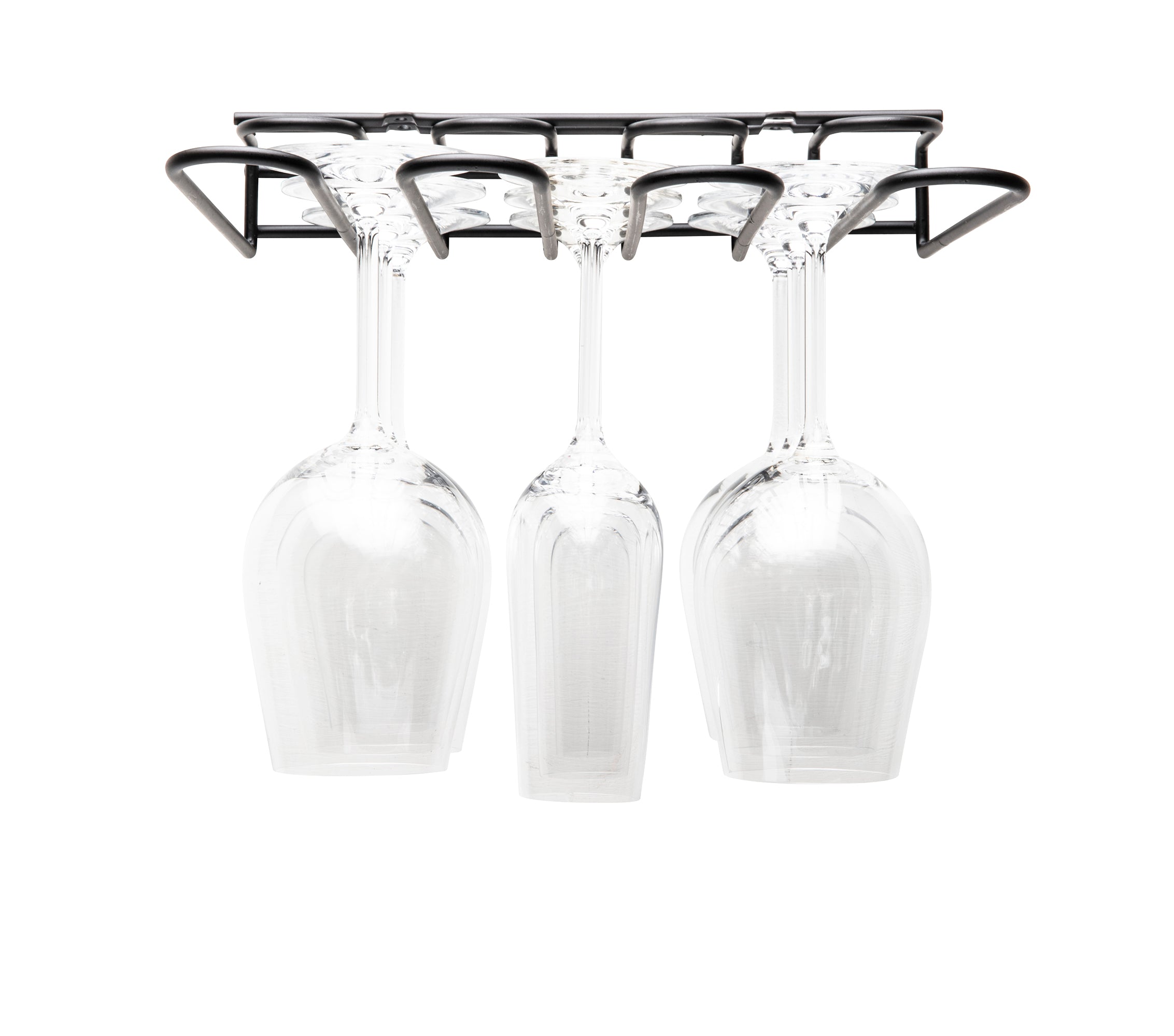 Hippie de Luxe Glass Hanger 3 rows Black