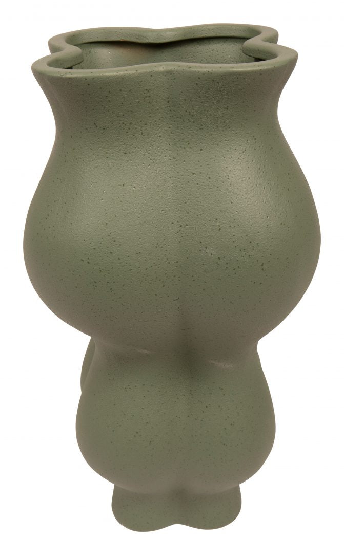 Day Lotus vase Green L