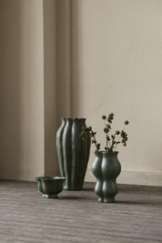 Day Lotus vase Green L