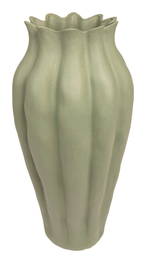 Day Vase Curve green