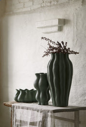 Day Vase Curve green