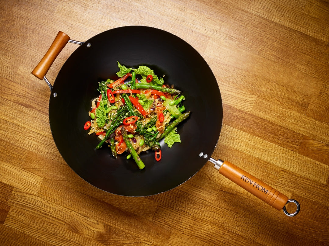 Wok CLASSIC set inkl. lock och redskap Ken Hom