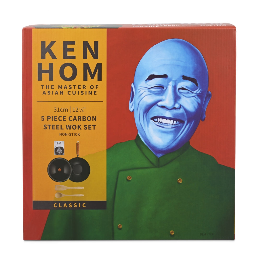 Wok CLASSIC set inkl. lock och redskap Ken Hom