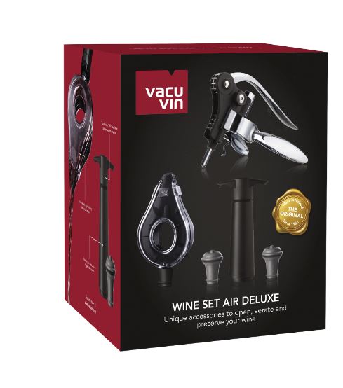 Wine set/5 Air Deluxe Vacuvin